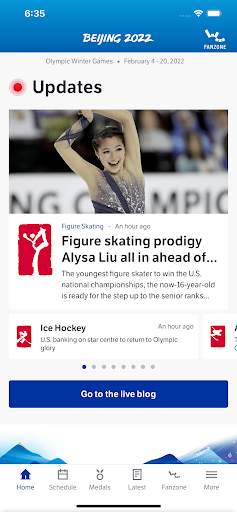 Olympics screenshot 1