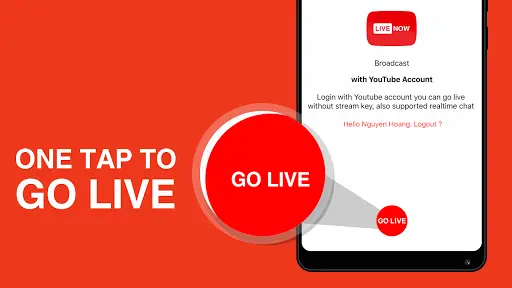 Screen Recorder & Live Stream - Live Now screenshot 3