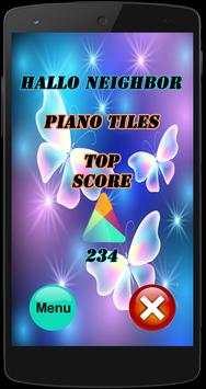 Hallo Neighbor Piano Tiles screenshot 3