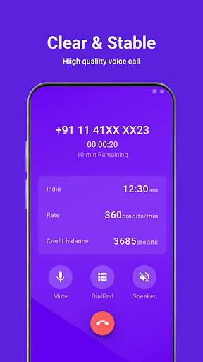 UXCall - International Call screenshot 1
