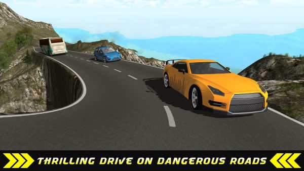 Taxi Driver Hill Climb sim 3D screenshot 9