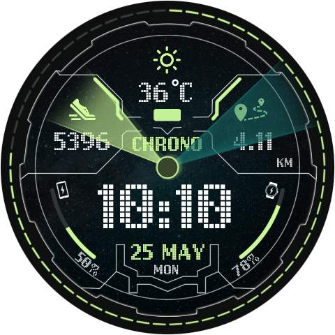 Nimbus Watch Face & Clock Live Wallpaper screenshot 18
