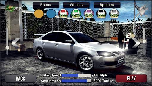 Jetta Drift Driving Simulator screenshot 1
