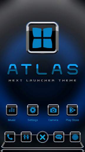 Atlas next launcher theme screenshot 1