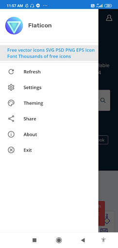 Flaticon screenshot 1