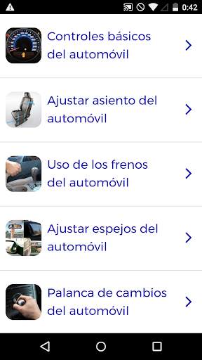 Curso de Manejo Automóvil screenshot 1