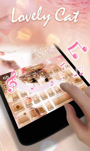 Lovely Cat Keyboard Theme स्क्रीनशॉट 5