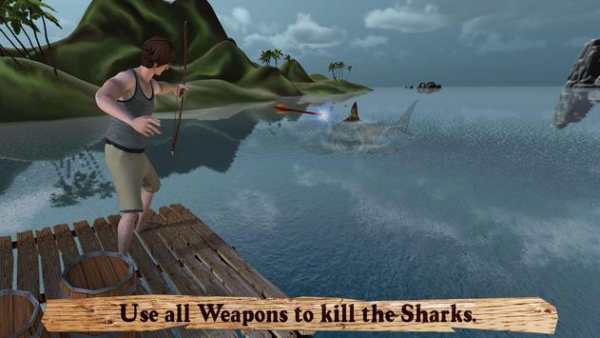 Raft Survival Shark Hunter 3D screenshot 5