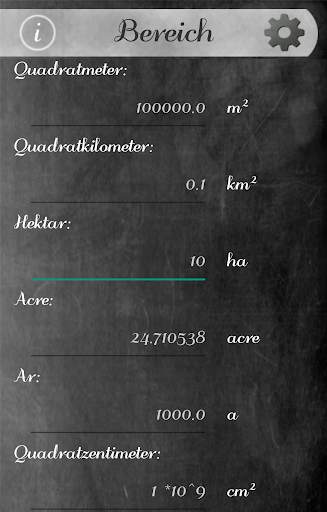 Automatische Einheitenrechner screenshot 4