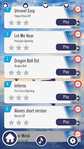 Anime Piano Tiles Offline screenshot 2