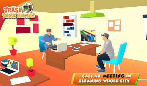 Urban Garbage Truck Driving - Waste Transporter screenshot 7