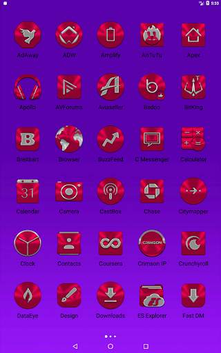 Crimson Icon Pack screenshot 18