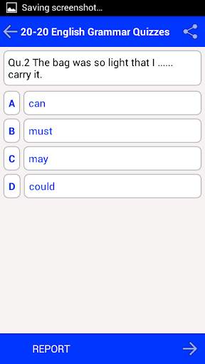 English Grammar Quiz screenshot 5
