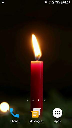 Candle HD Video Live Wallpaper Free screenshot 2