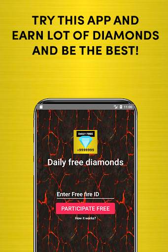 Free diamonds fire - Free fire diamond guide 2020 screenshot 3