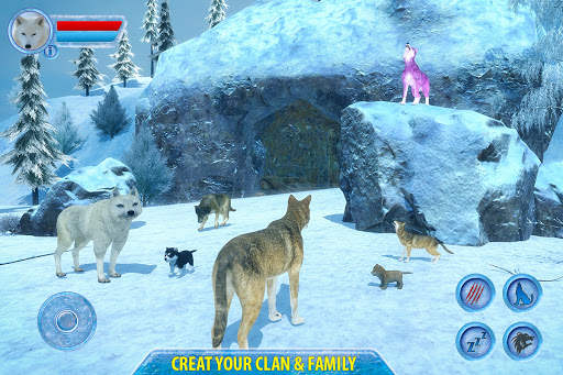 Arctic Wolf Sim 3D screenshot 11