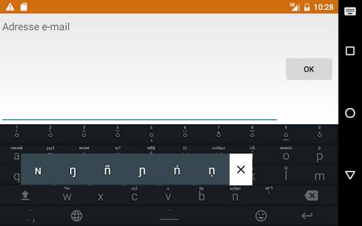 Clavier des langues africaines screenshot 10