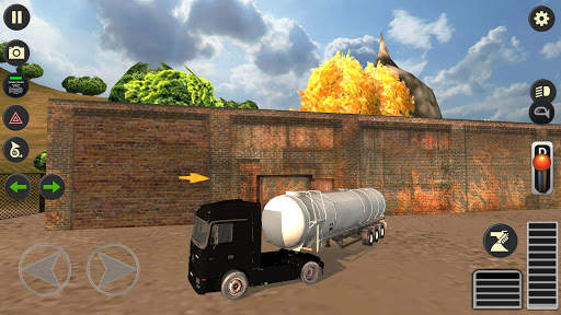 permainan simulator truk screenshot 9
