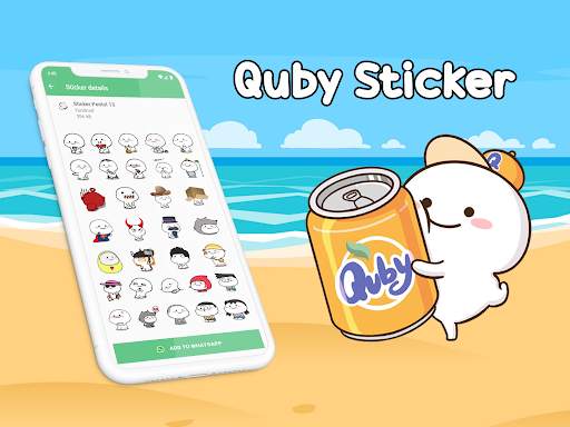 🤣 Cute Pentol Stickers WAStickerApps screenshot 1