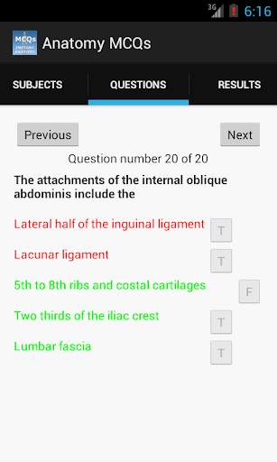 Anatomy MCQs Free screenshot 2