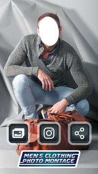 Men's Clothing Photo Montage screenshot 2