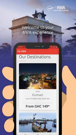 Africa World Airlines screenshot 1