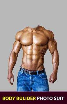 Men Body Builder Suit Photo Editor screenshot 4