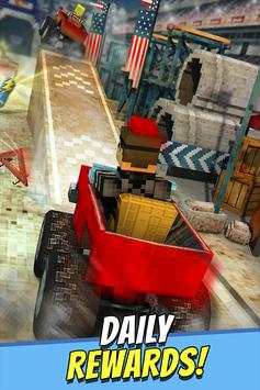 Mine Monster Truck Survival 3D screenshot 4