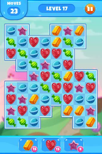 Sweet Candy Saga Game لعبة screenshot 5
