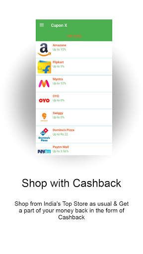 Cashback X: Shopping, Coupon & Cashback App screenshot 2