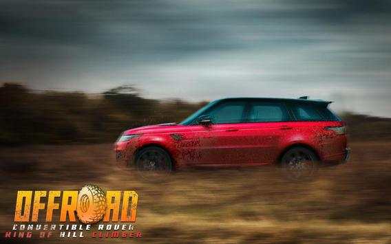 Offroad Convertible Rover : King of Hill Climber screenshot 14