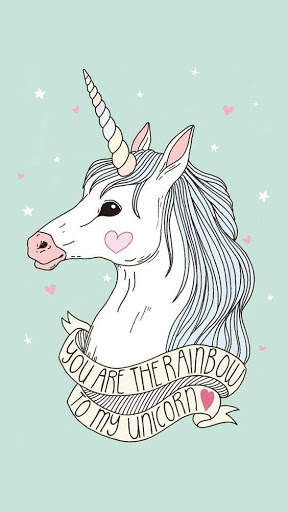 Kawai Unicorn Wallpaper screenshot 4