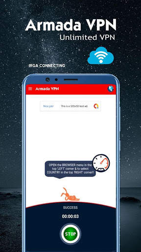 Armada VPN - Free Unlimited VPN & Secure Proxy screenshot 4