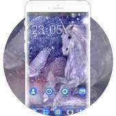 Theme for Lava A16 Unicorn HD Wallpaper logo