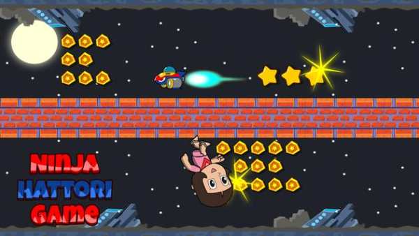 Ninja Hattori Game screenshot 2
