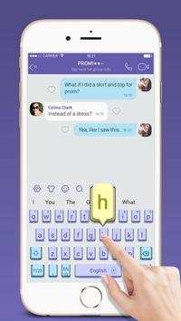 Keyboard Theme for Viber Messenger screenshot 1