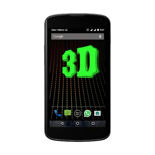 3D LED My Name Live Wallpaper screenshot 3