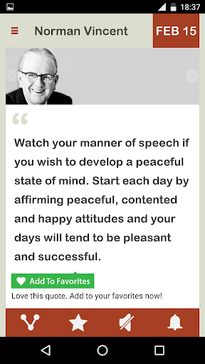 Norman Vincent Peale Daily स्क्रीनशॉट 5