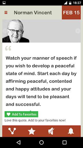 Norman Vincent Peale Daily स्क्रीनशॉट 5