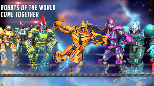 Robot Fighting Games: Wrestling Ring Fighting Game screenshot 3