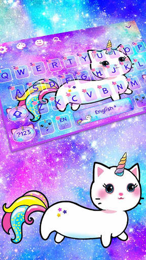 Cute Kawaii Kitty Keyboard screenshot 2