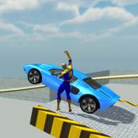 Superhero Tricky Car Stunts logo