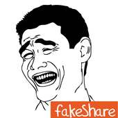 Fake Share - Facebook Prank