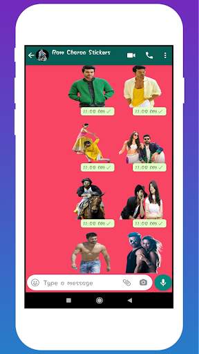Ram Charan Stickers screenshot 8