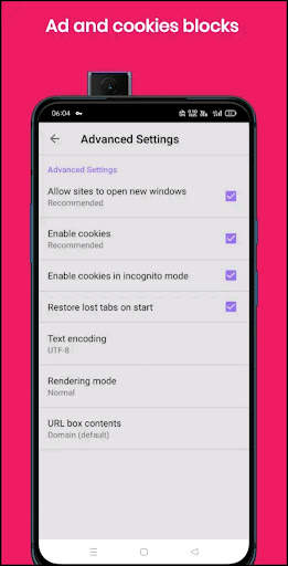 Fast browser lite - Data saver screenshot 6