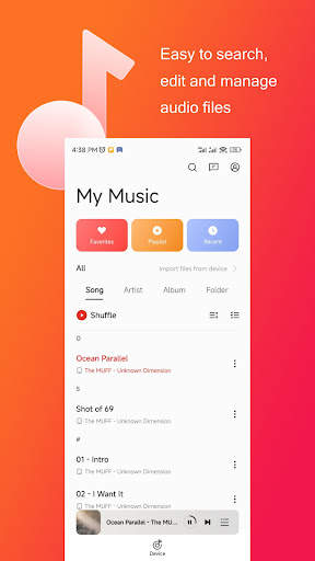 Music screenshot 1