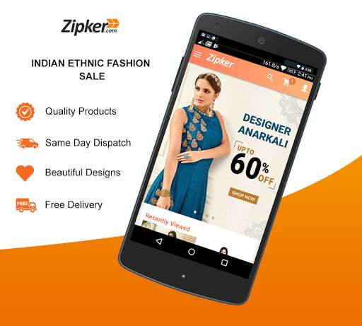Zipker Women's Online Shopping screenshot 1