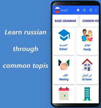 Learn Russian : Conversation-Grammar-Vocabulary скриншот 1