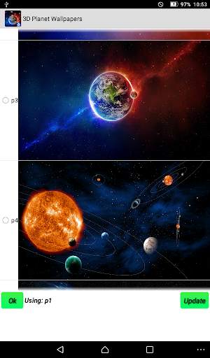 Planet Live Wallpapers - Screen Lock, Sensor, Auto screenshot 3