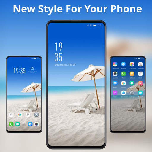 Theme for Y15 HD Beach Sun Wallpaper screenshot 2